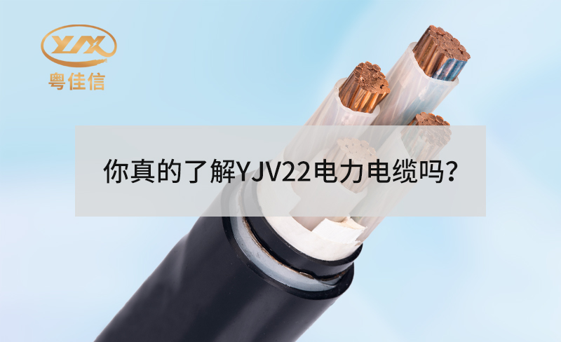 你真的了解YJV22電力電纜嗎？